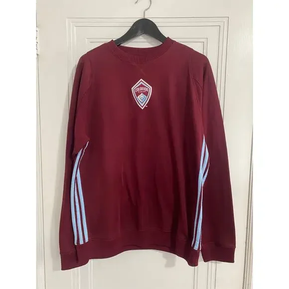 adidas Shirts Colorado Rapids Adidas Mls Soccer Crewneck
